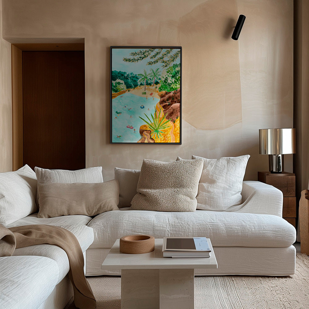 Arte paesaggistico Cala costiera