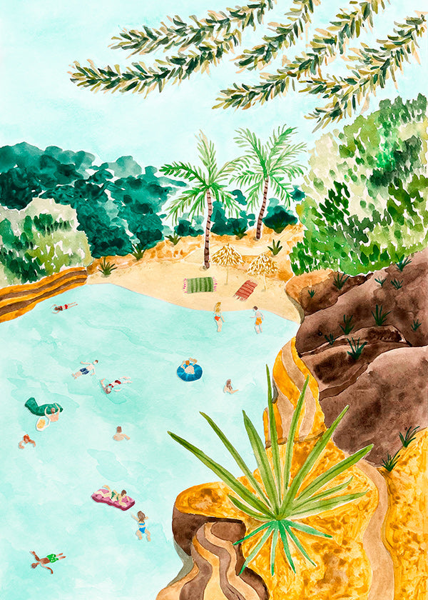 Arte paesaggistico Cala costiera