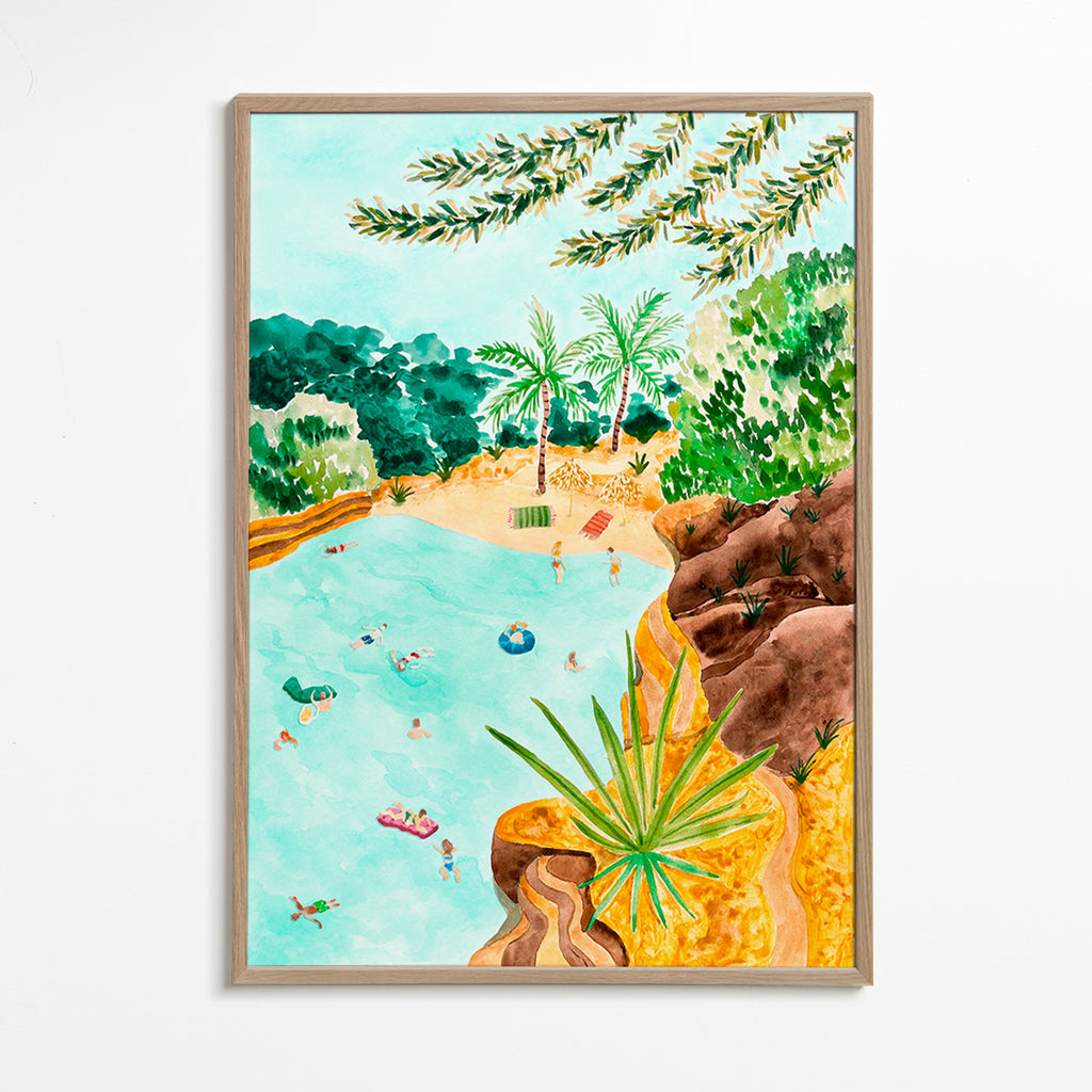 Arte paesaggistico Cala costiera