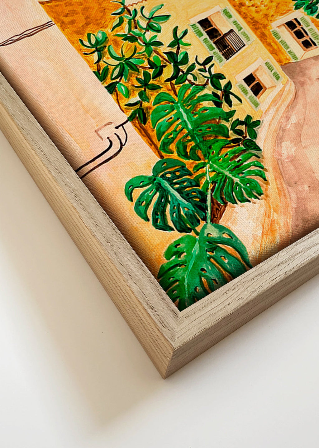 Arte paesaggistica: vicolo mediterraneo