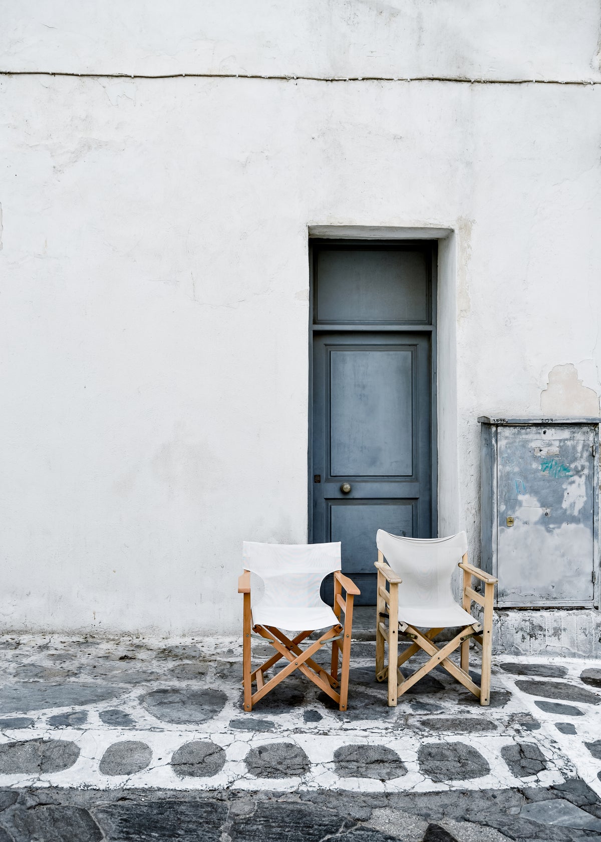 The Blue Door - Unframed art print