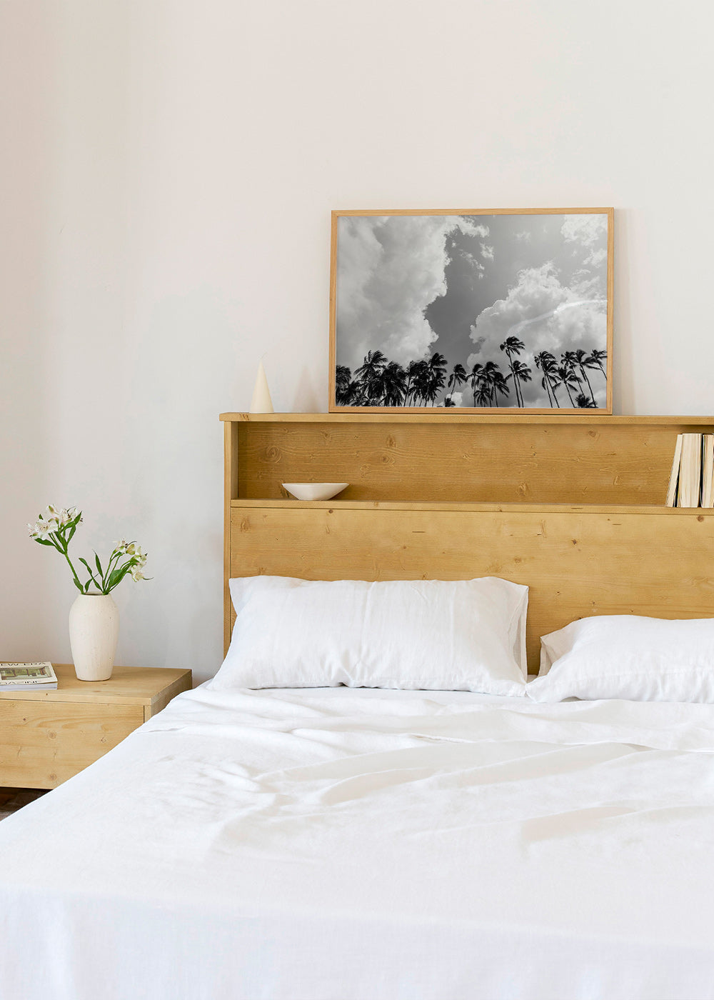 Arte paesaggistica con palme e cielo drammatico – Product1