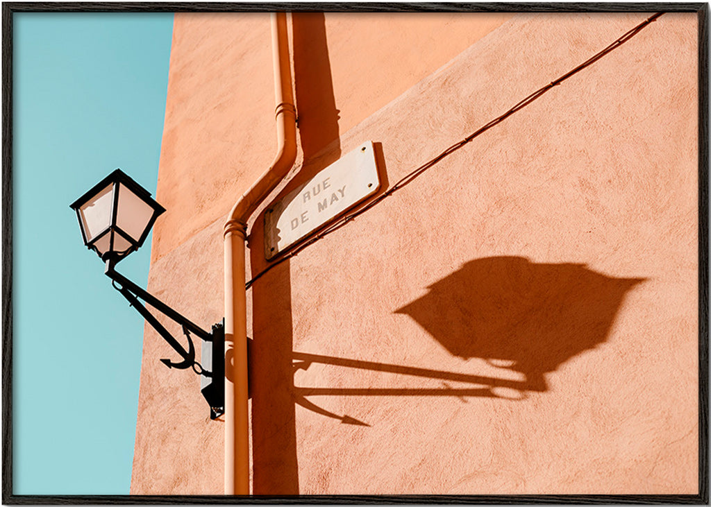 Arte da cucina Rue de May lampada e ombra – Black Frame