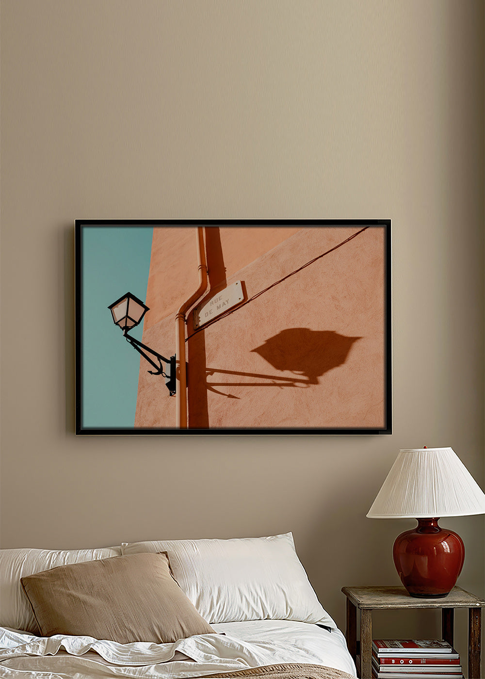 Arte da cucina Rue de May lampada e ombra – Canvas1