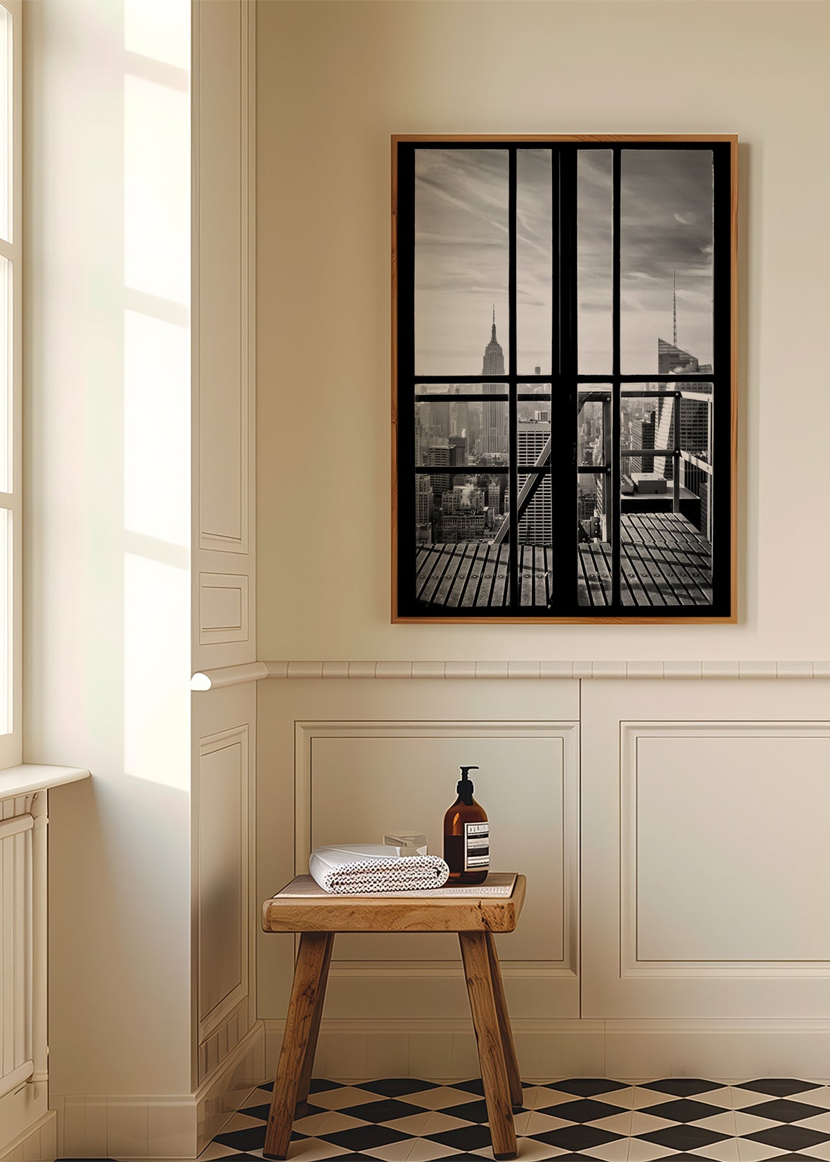 Quadro città vista dalla finestra – Product3