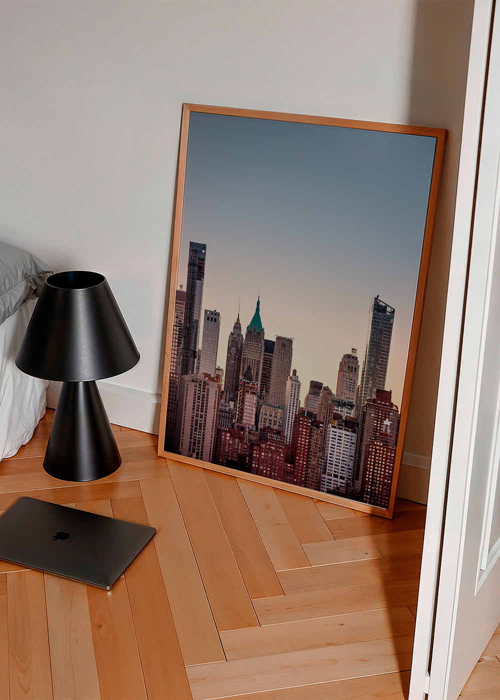 Poster città con skyline al crepuscolo – Product2