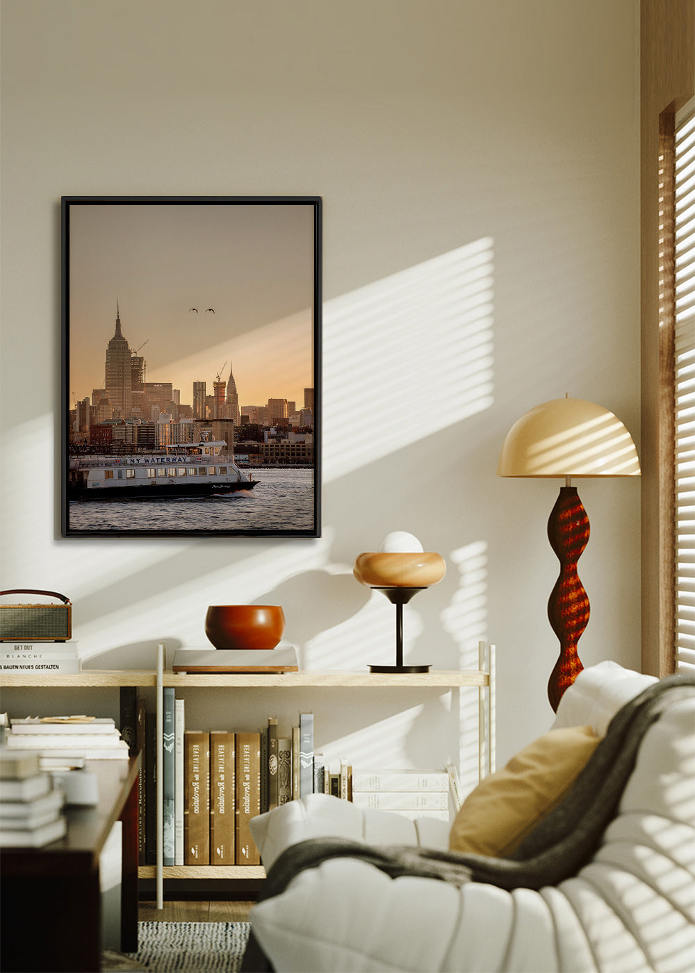 Arte da città Skyline di Manhattan – Canvas2