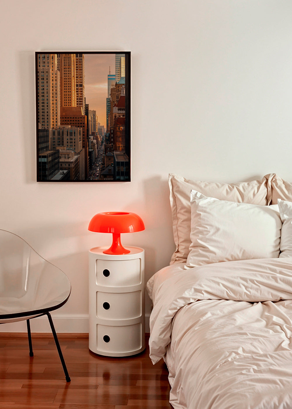Paesaggio urbano all'alba – Product1