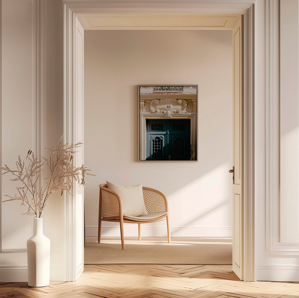 Arte da città: porta verde e numero 15 – Canvas1
