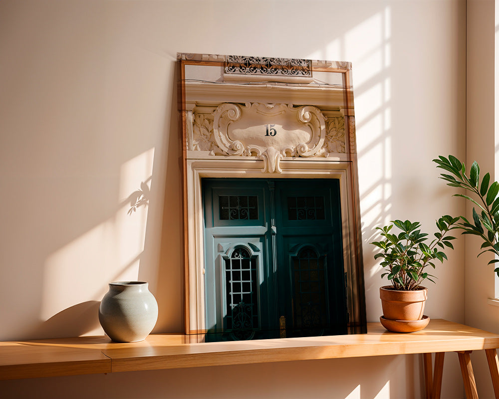 Arte da città: porta verde e numero 15 – Product1