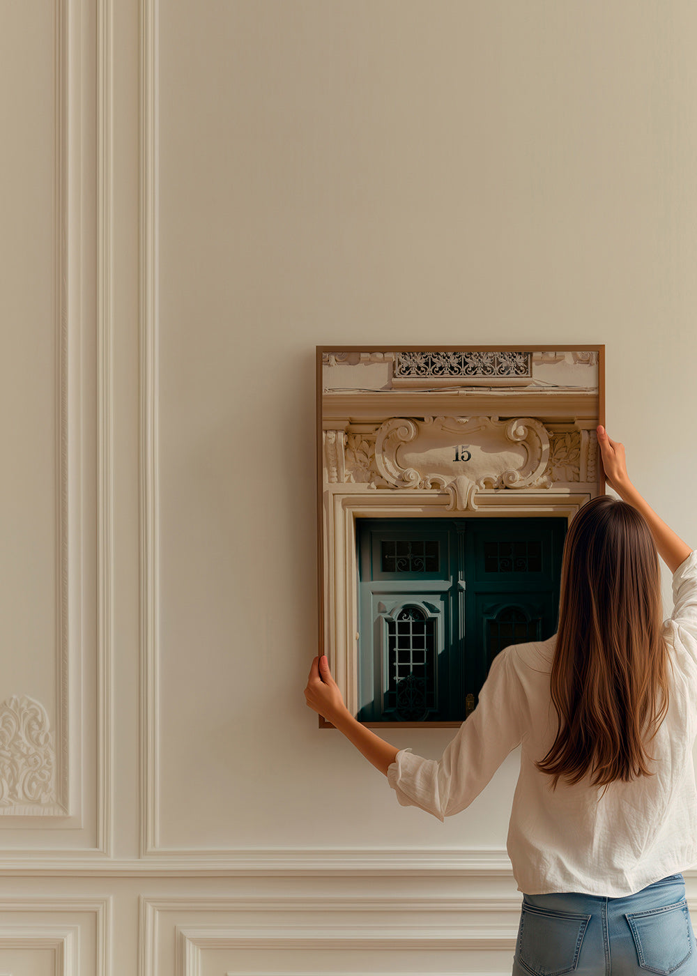Arte da città: porta verde e numero 15 – Product3