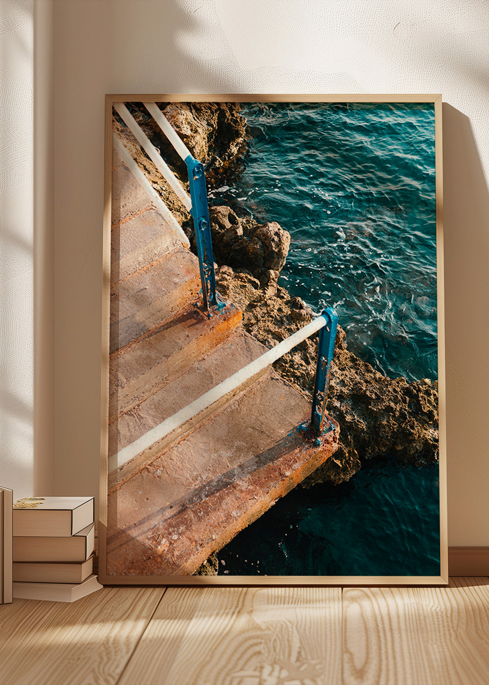 Arte paesaggistica: scala sul mare – Product1