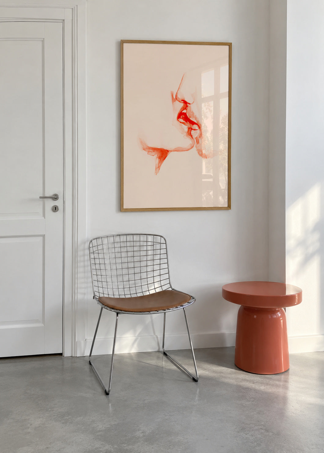 Desire - Framed poster in an interior