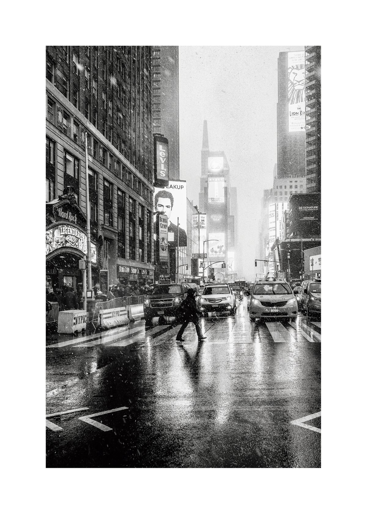 Times Square - Unframed art print