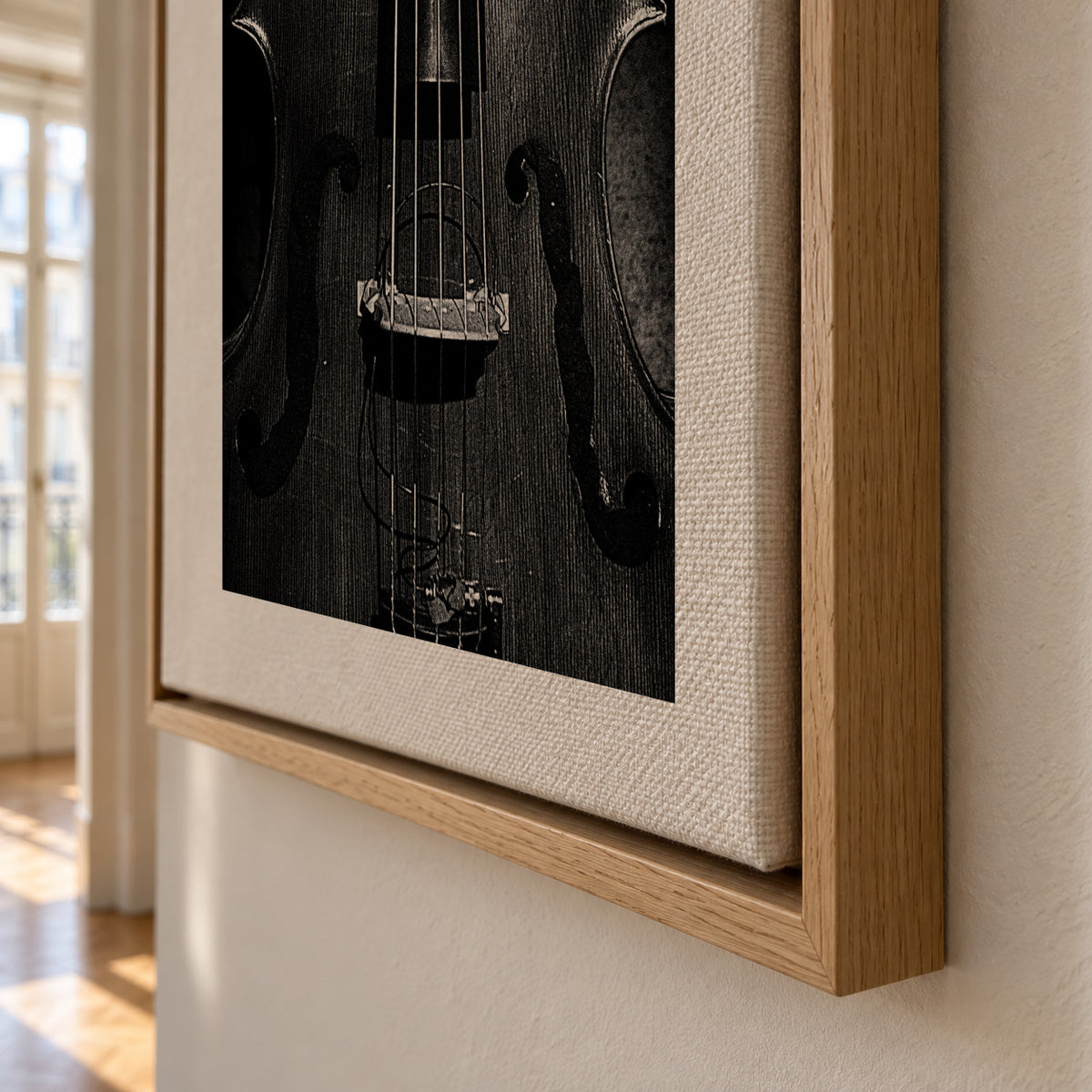 jazz - Framed canvas detail