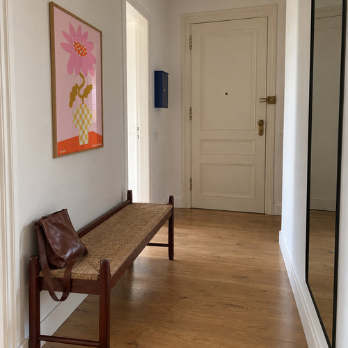 Spring Flower 04 - Framed poster in an interior