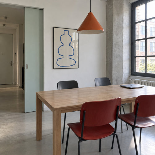 Vase No13 - Framed poster in an interior
