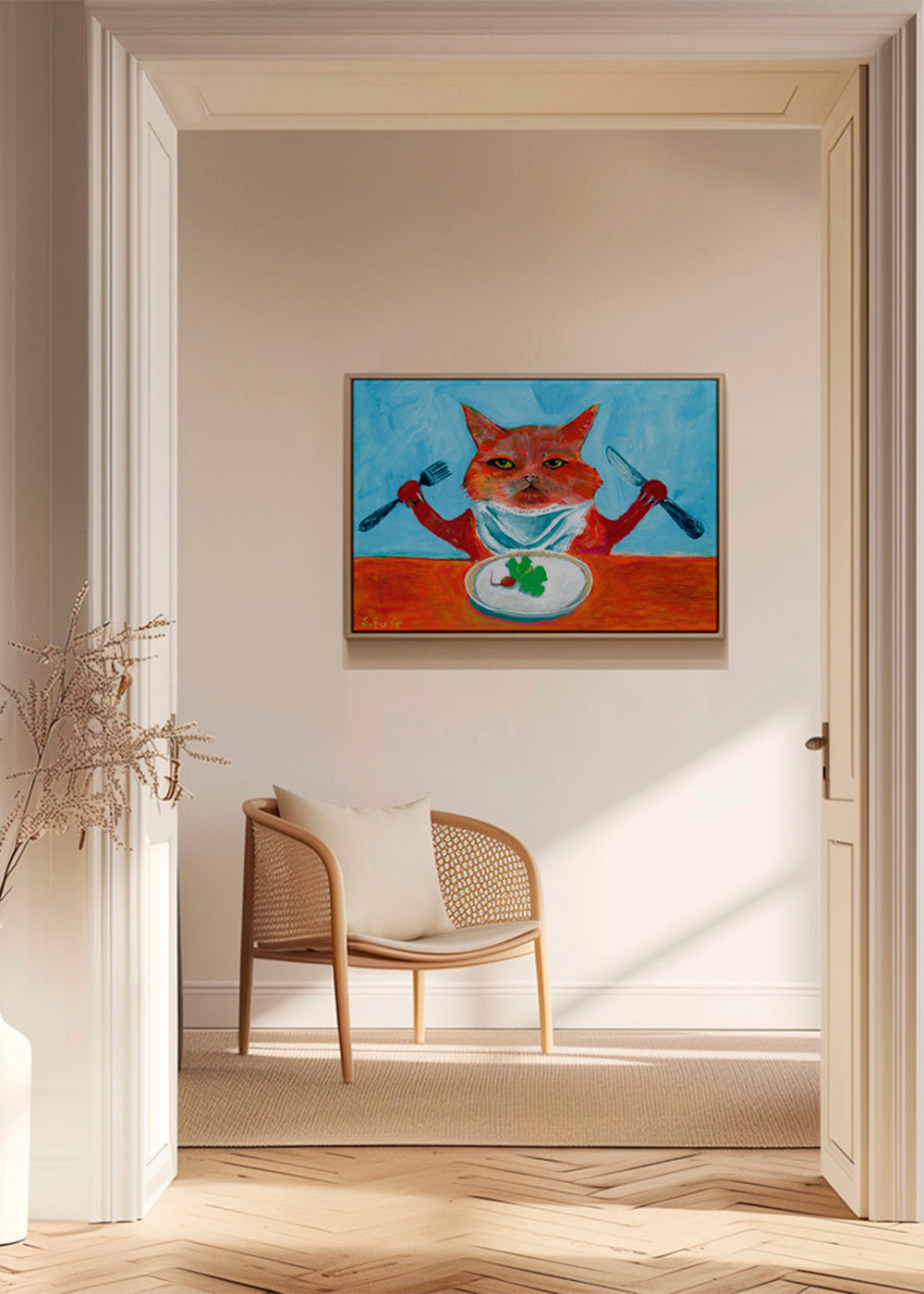 Vegan Cat - Sharyn Bursic