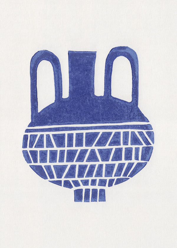 Linocut Vase #6 - Alisa Galitsyna