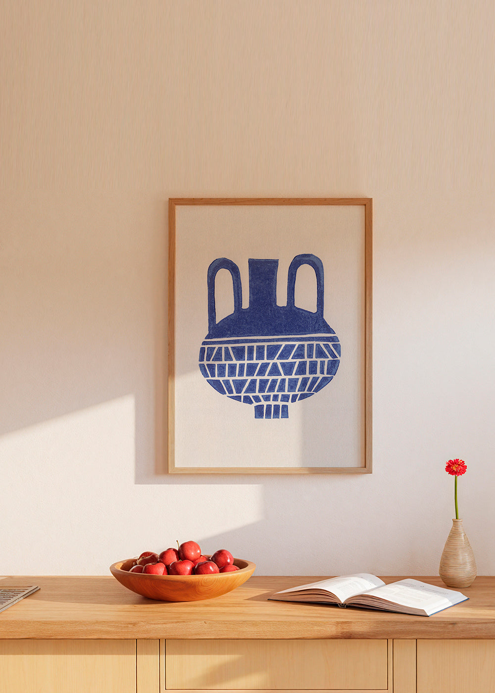 Linocut Vase #6 - Alisa Galitsyna