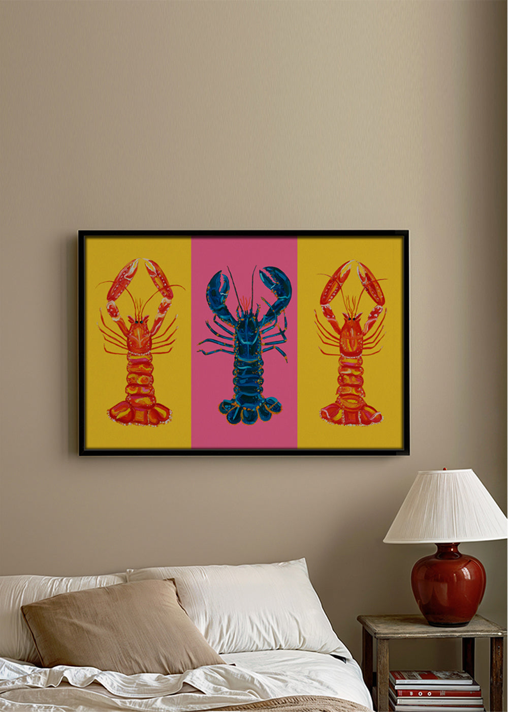 Lobster Langoustines Pop Art 2 - Alice Straker