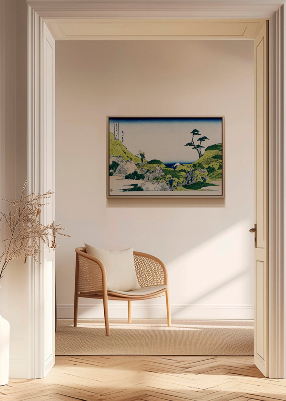 Shimomeguro - Katsushika Hokusai