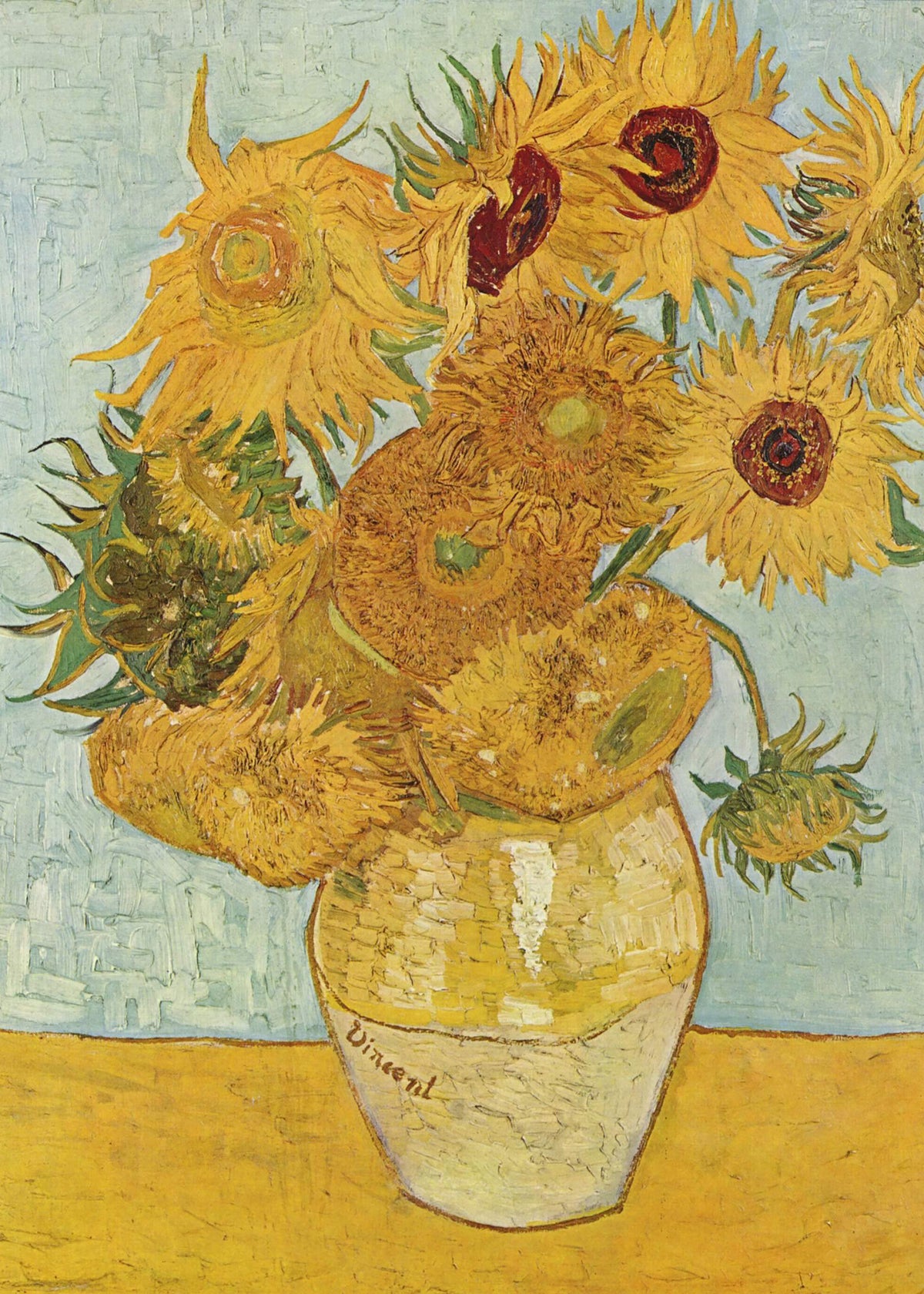 The Sunflowers - Van Gogh - Unframed art print