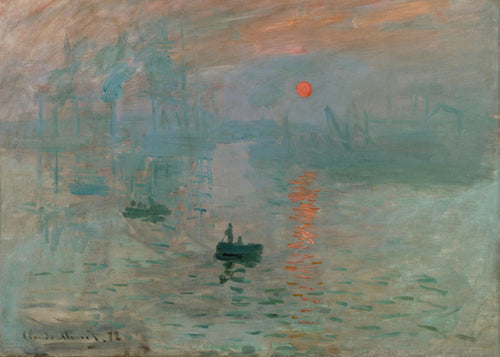 Impression, Sunrise - Claude Monet - Unframed art print