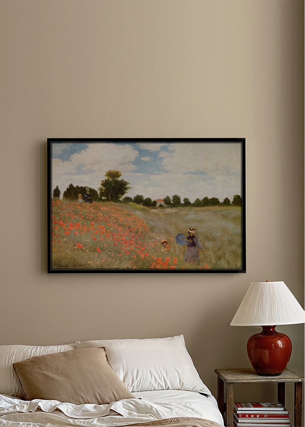 Poppy Field - Claude Monet