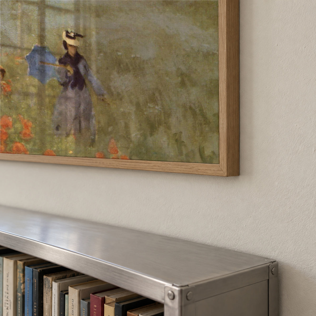 Poppy Field - Claude Monet - Framed poster detail