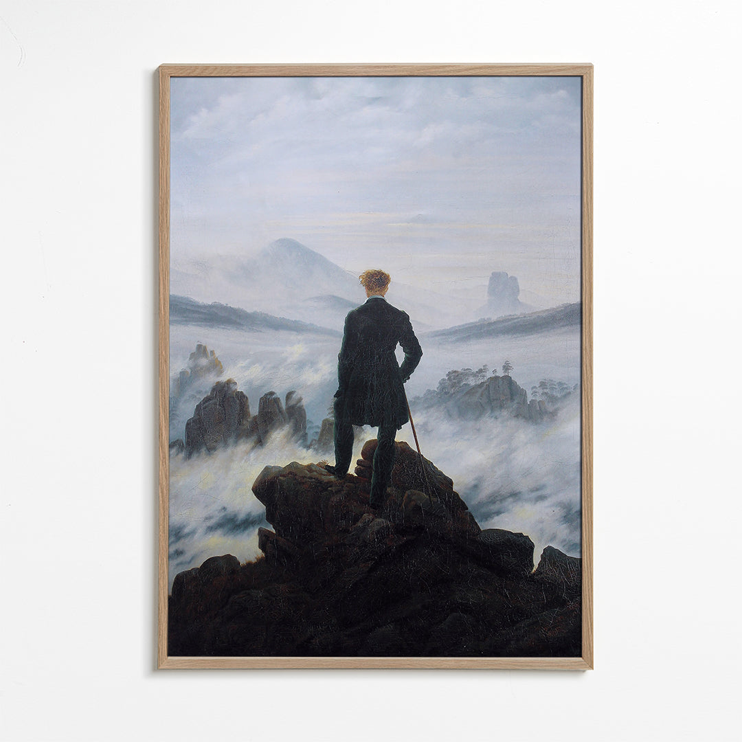 Wanderer Above the Sea of Fog - Caspar David Friedrich