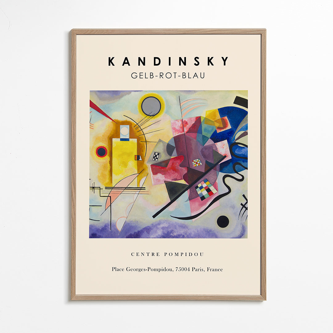 Gelb-Rot-Blau Exhibition - Vasili Kandinsky