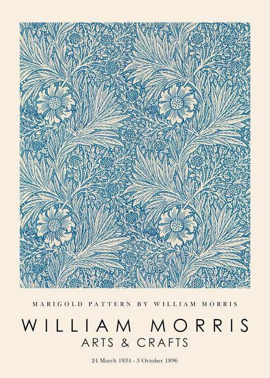Marigold Pattern by William Morris Exhibition
