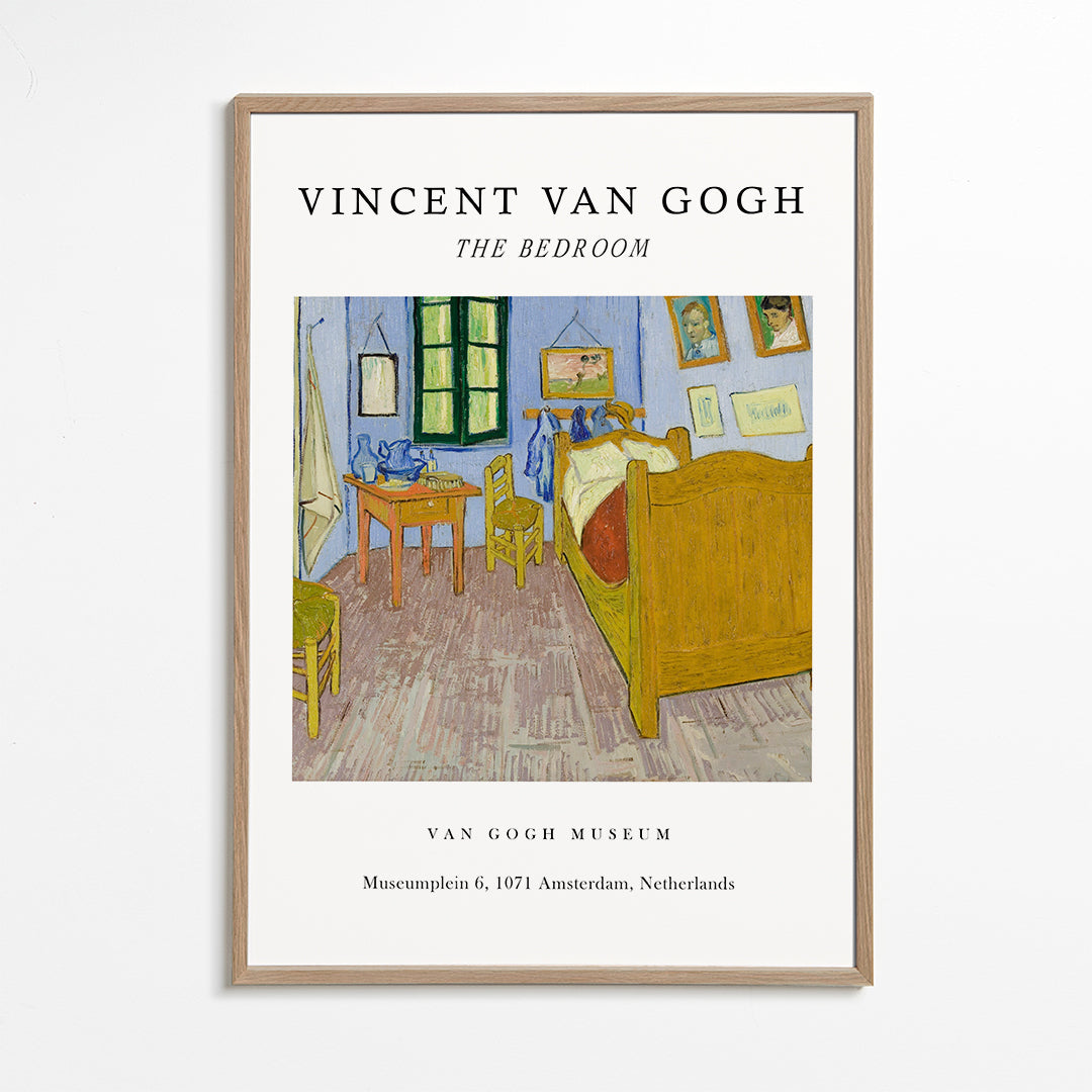 Van Gogh's Bedroom in Arles Exhibition White - Van Gogh
