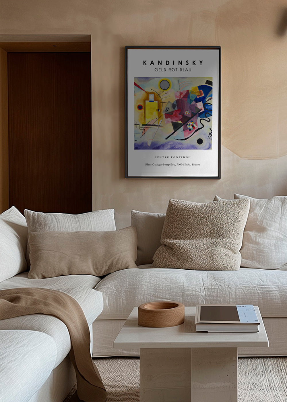 Gelb-Rot-Blau Exhibition White - Vasili Kandinsky