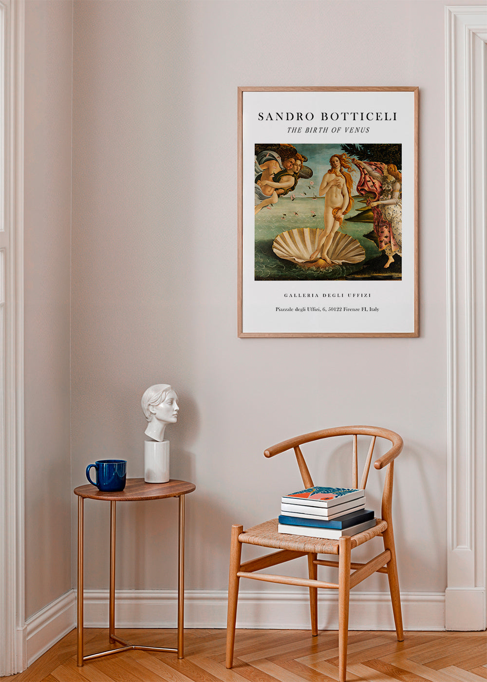 La Nascita di Venere Exhibition White - Sandro Botticelli