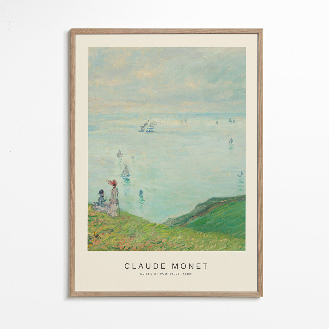 Cliffs at Pourville (Special Edition) - Claude Monet