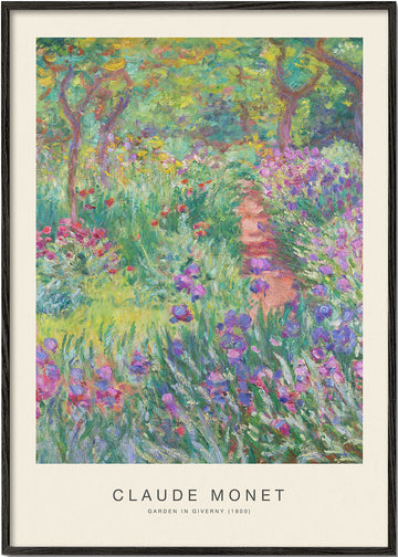 Garden in Giverny (Special Edition) - Claude Monet