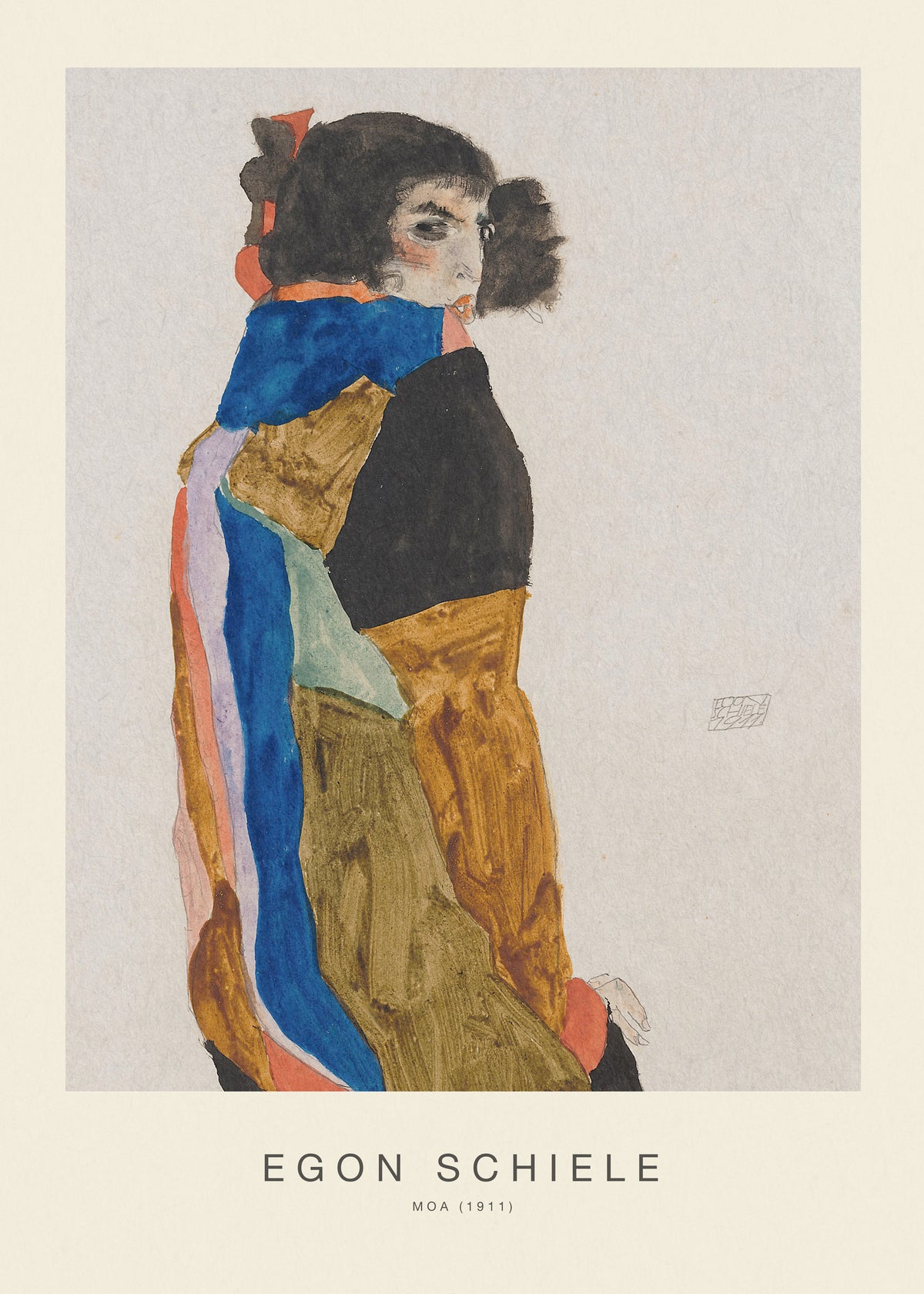 Moa (Special Edition) - Egon Schiele - Unframed art print