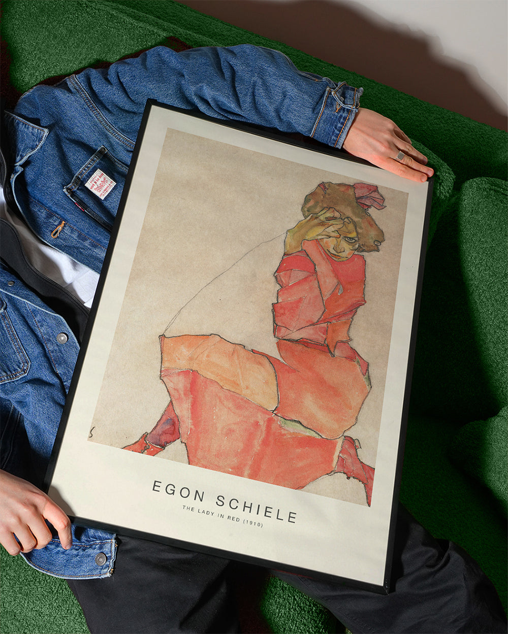 The Lady in Red (Special Edition) - Egon Schiele