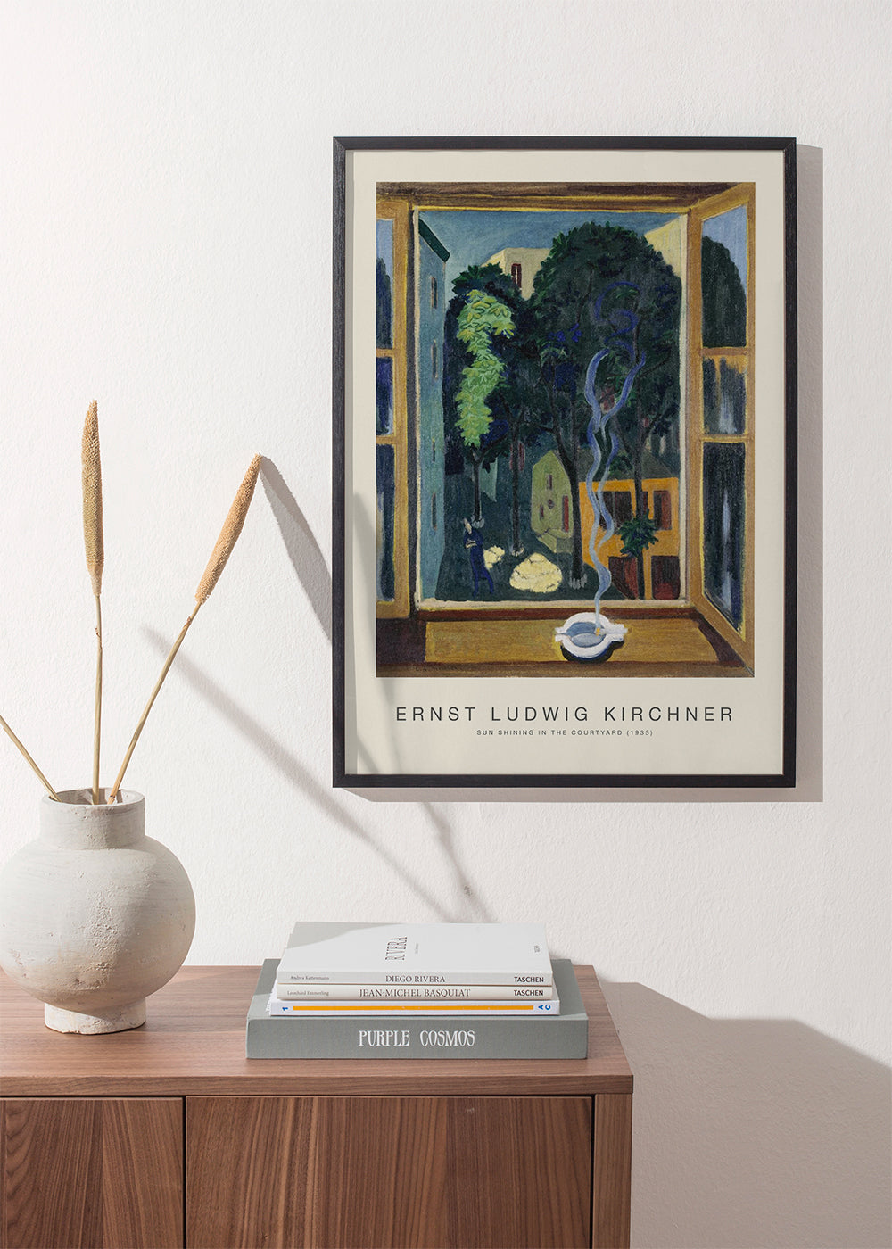 Sun Shining in the Courtyard (Special Edition) - Ernst Ludwig Kirchner