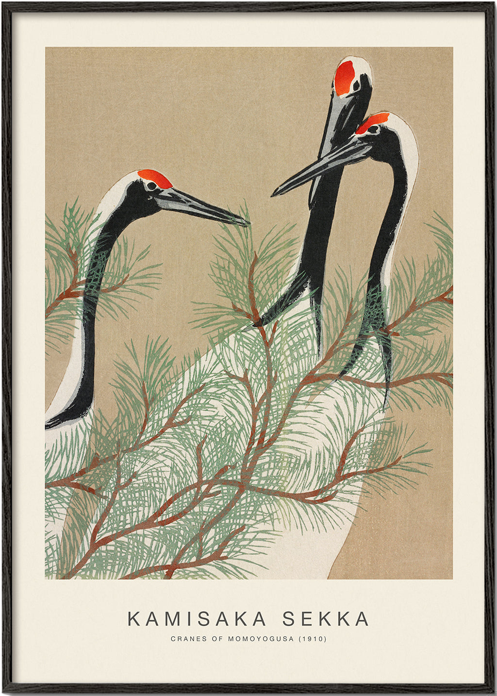 Cranes of Momoyogusa (Special Edition) - Kamisaka Sekka