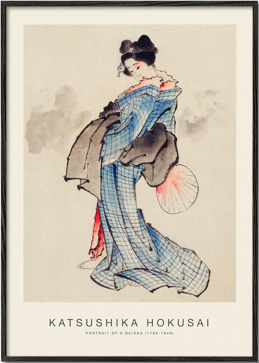 Portrait of a Geisha (Special Edition) - Katsushika Hokusai