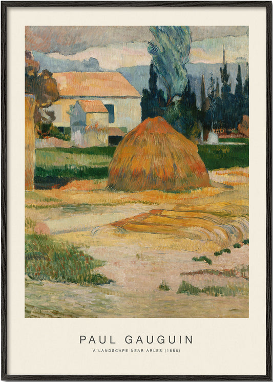 A Landscape Near Arles (Special Edition) - Paul Gauguin