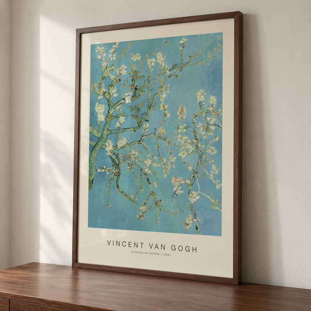 Almond Blossom (Special Edition) - Vincent van Gogh - Framed poster detail