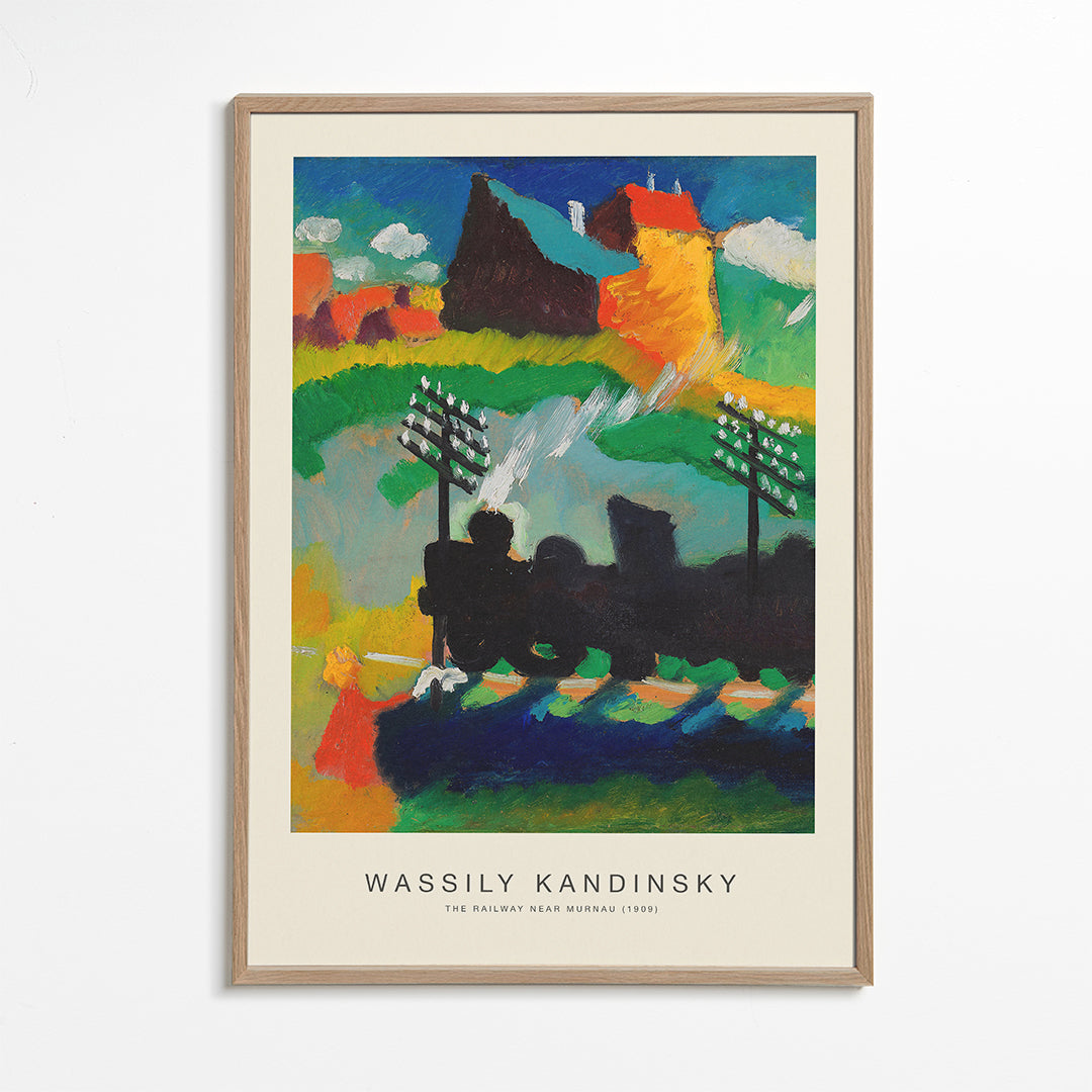 The Railway Near Murnau (Special Edition) - Wassily Kandinsky