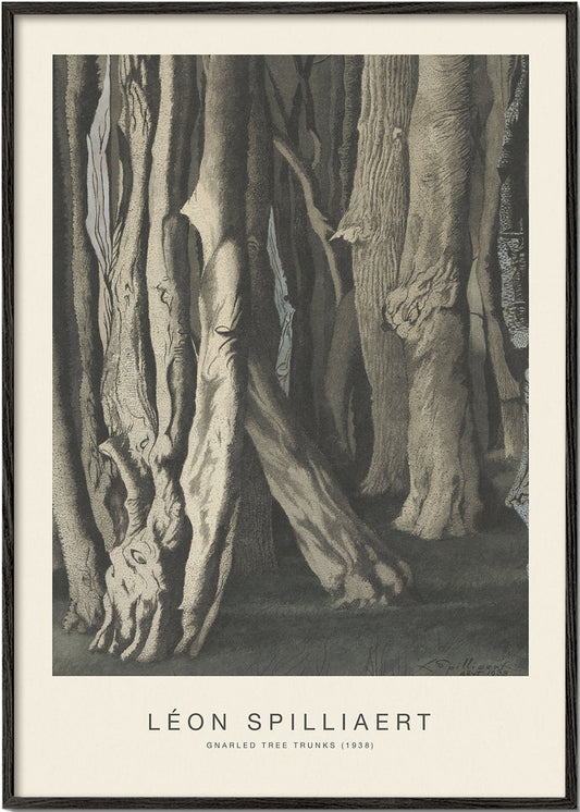 Gnarled Tree Trunks (Special Edition) - Léon Spilliaert