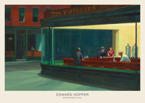 Nighthawks (Special Edition) - Edward Hopper - Obra sin marco
