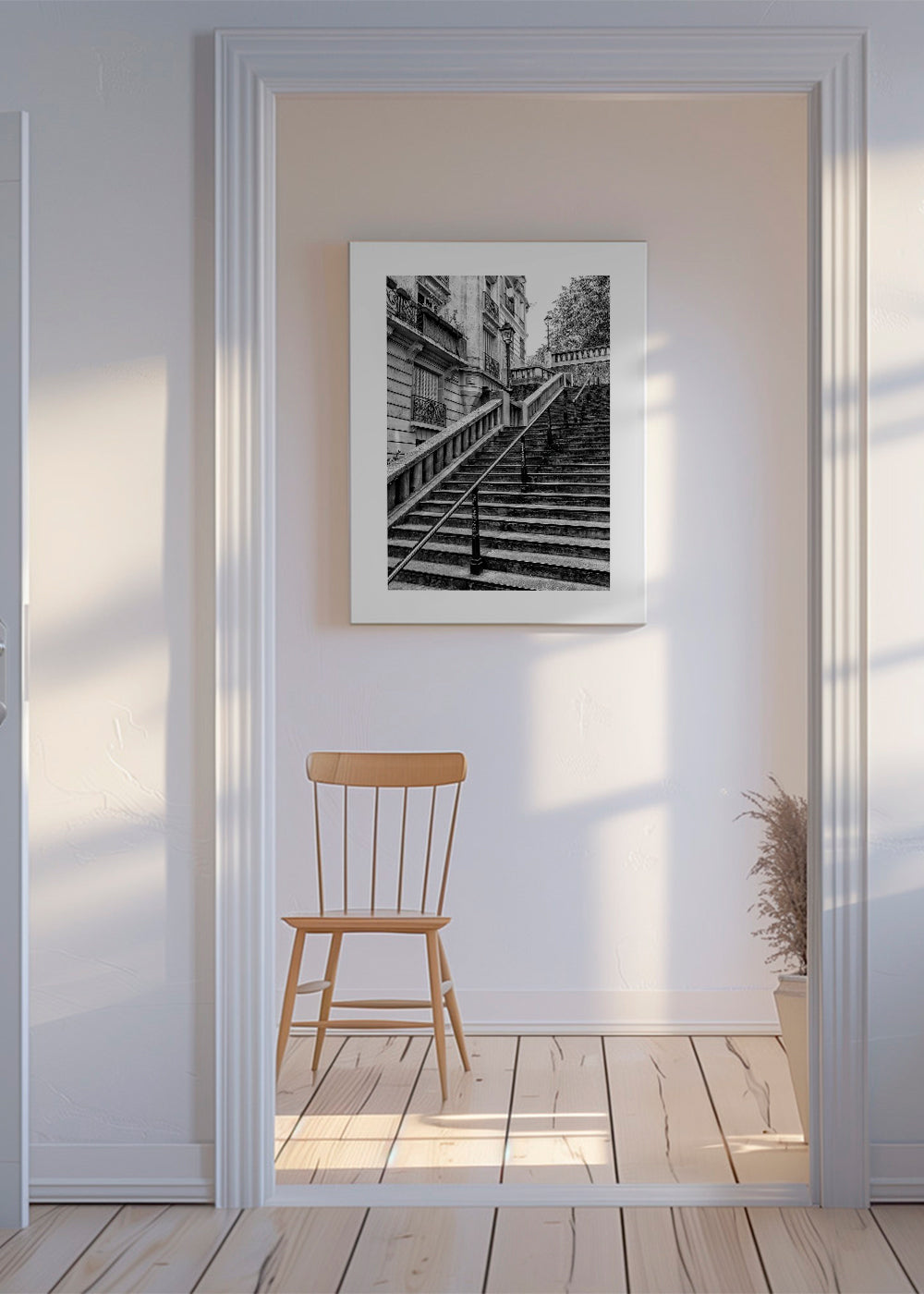 Black Montmartre - Parisian Stair Railing