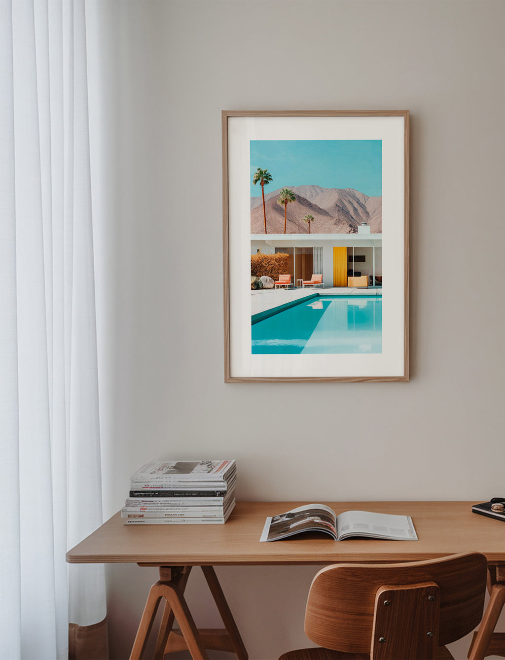 Paesaggio con piscina e palme – Product3